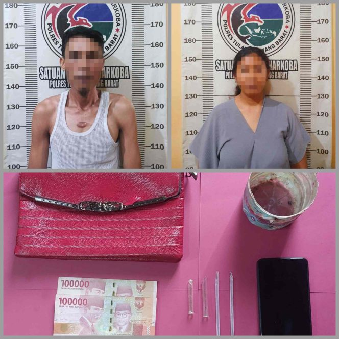 
					Satresnarkoba Polres Tulang Bawang Berhasil Ringkus Sepasang Suami Istri  Pelaku Pengguna Narkoba Jemis Shabu