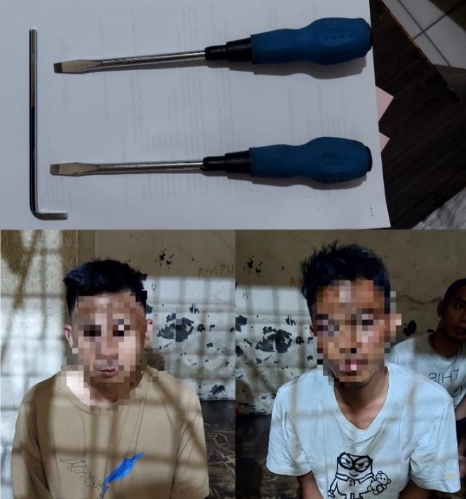 
					Polsek Gunung Sindur Berhasil Amankan 2 Pelaku Pembobol Rumah Kosong di Curug Gunung Sindur