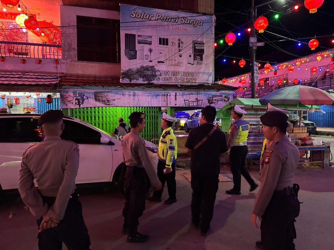 
 Cegah Kejahatan, Polres Landak Melaksanakan Patroli di Tempat yang Rawan Kriminalitas