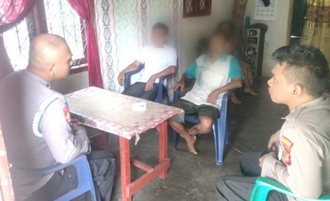 
 Cegah Abrasi Sungai, Polsek Pematang Sawa Hentikan Penambangan Batu Tradisional