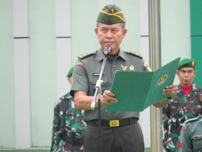 
					Kasdim 0402/OKI Bertindak Sebagai Irup Pada Upacara Bendera
