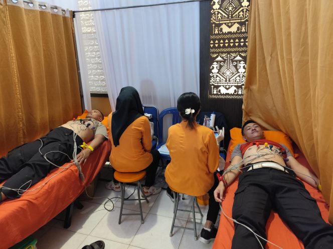 
 Polres Lampung Timur Gelar Pemeriksaan Kesehatan Berkala T.A. 2025