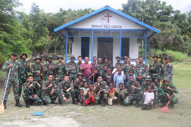 
					Prajurit Yonif 751/VJS Laksanakan Kegiatan Teritorial di Kampung Kemiri