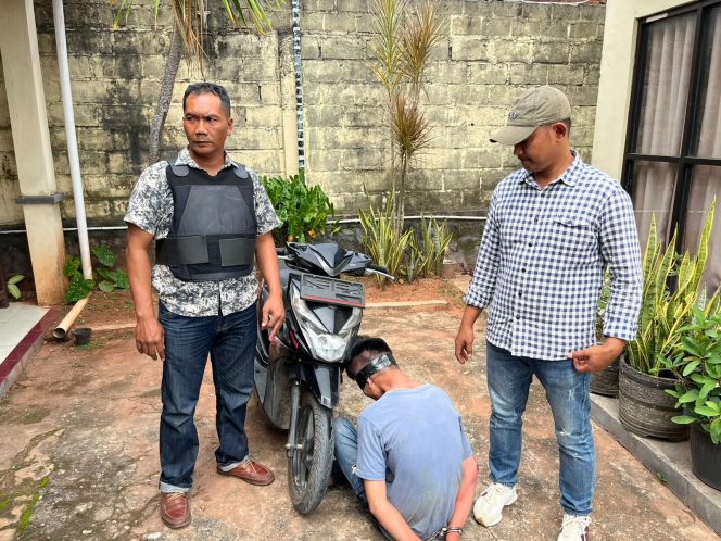 
 Beraksi Di Pekalongan, Pelaku Curanmor Berhasil Ditangkap Polisi Di Batanghari