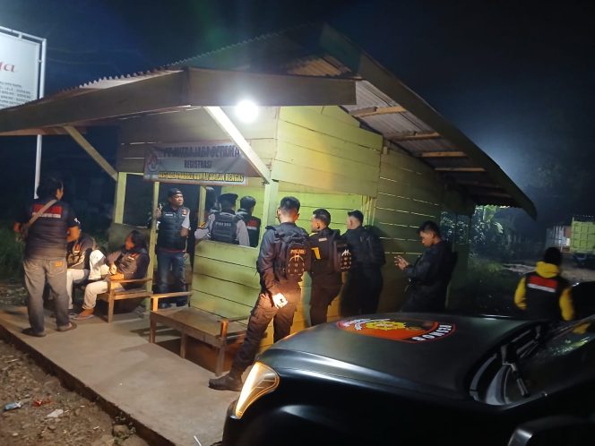 
 Sat Reskrim Polres Lampung Utara Gelar Patroli LATTAK PUNGLI