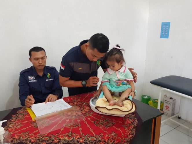 
 Polres Kayong Utara Laksanakan Polri Presisi Peduli Stunting