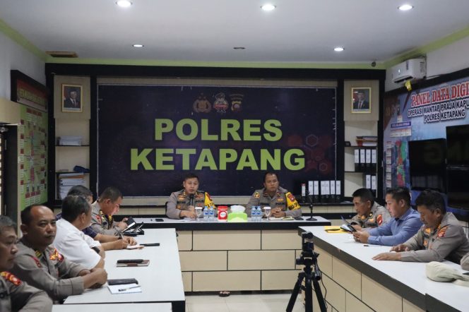 
 Gerak Cepat, Kapolres Segera Teruskan Arahan Kapolda Kalbar Kepada Jajaran Polres Ketapang