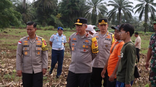 
 Wakapolda Kalbar Kunjungi Polres Bengkayang, Tinjau Program Ketahanan Pangan
