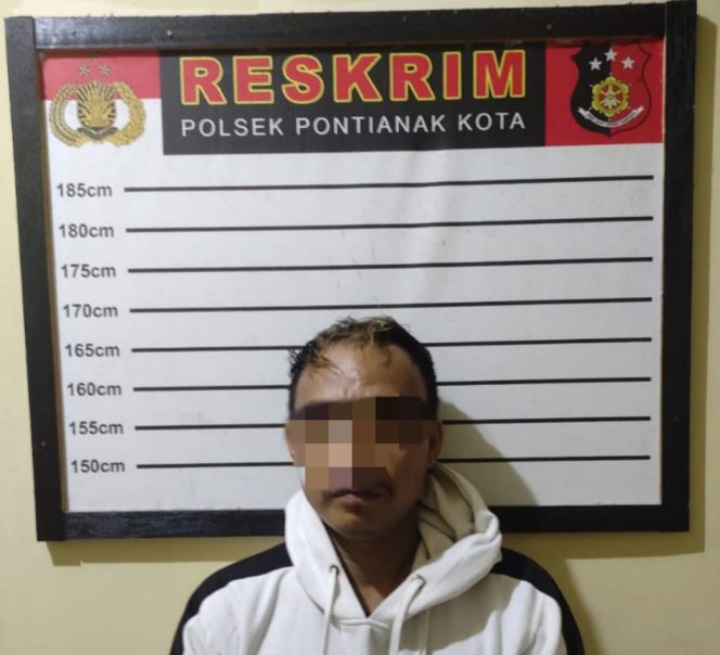 
 Residivis Pencurian Diringkus Tim Alap Alap Unit Reskrim Polsek Pontianak Kota