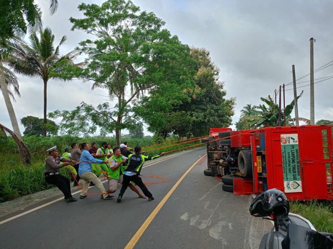 
					Hari Pertama OPS Keselamatan, Polres Lampung Timur Respon Cepat Kejadian Laka Lantas