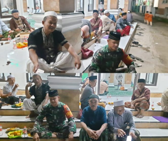 
 Babinsa 0621-06/Cileungsi Hadiri Isra’ Mi’raj, Bentuk Kedekatannya Jalin Komunikasi Dengan Tokoh Agama, Tokoh Masyarakat dan Warga Binaan