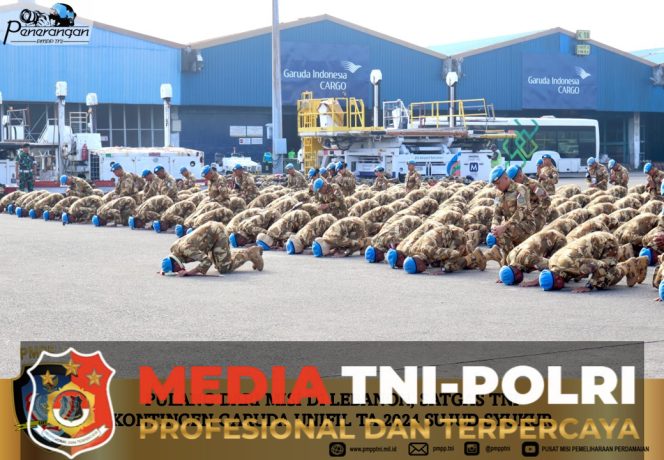 
					Pulang Dari Misi di Lebanon, Satgas TNI Kontingen Garuda UNIFIL TA 2024 Sujud Syukur