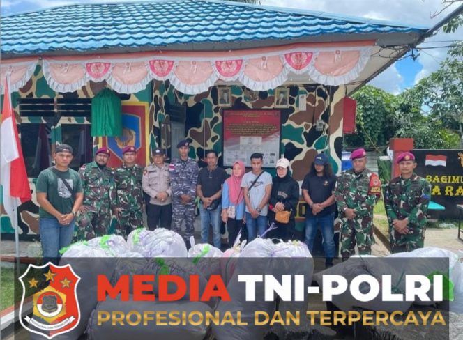 
 Satgasmar Pam Ambalat XXX Berhasil Gagalkan Penyelundupan Ballpress dari Malaysia