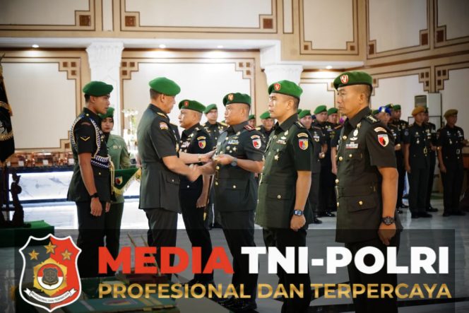 
 Pangdam V/Brw Pimpin Sertijab Danrem 083/Bdj