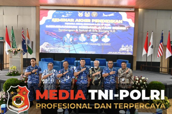 
 Pasis Seskoau A-62 Gelar Seminar Akhir Pendidikan, Bahas Kedaulatan Siber di Era Society 5.0