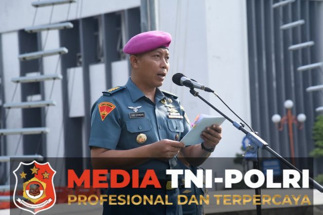 
 Kadiskomlek Kormar Kobarkan Semangat Kebangkitan Nasional di Jantung Korps Marinir