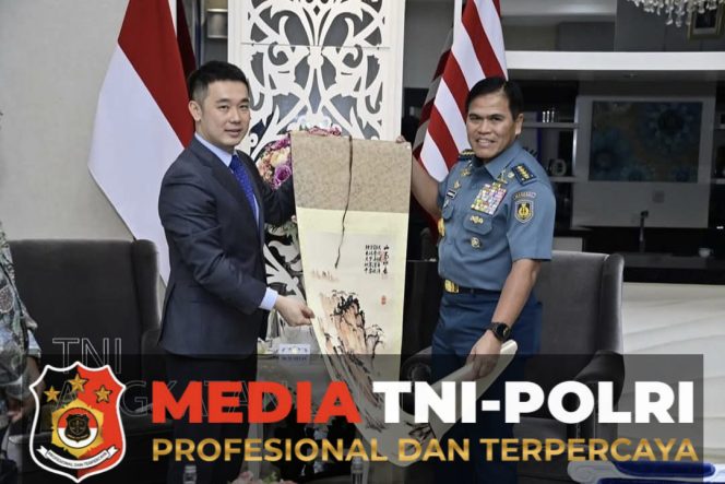 
 Terus Bangun Kerja Sama, Kasal Terima Courtesy Call China Celite Technologies Co. Ltd. dan PT Indadi Setia