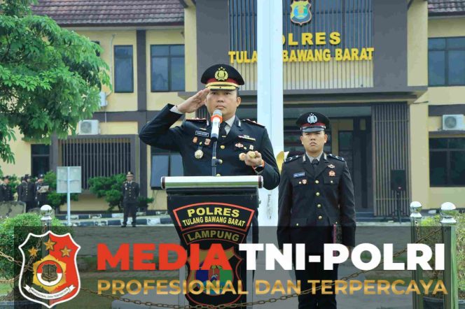 
 Kapolres Tulang Bawang Barat Pimpin Upacara Hari Lahir Pancasila ke- 80 Tahun 2025