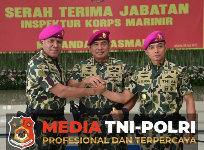 
					Kolonel Marinir Ena Sulaksana Resmi Pimpinan Prajurit Petarung Pasmar 1
