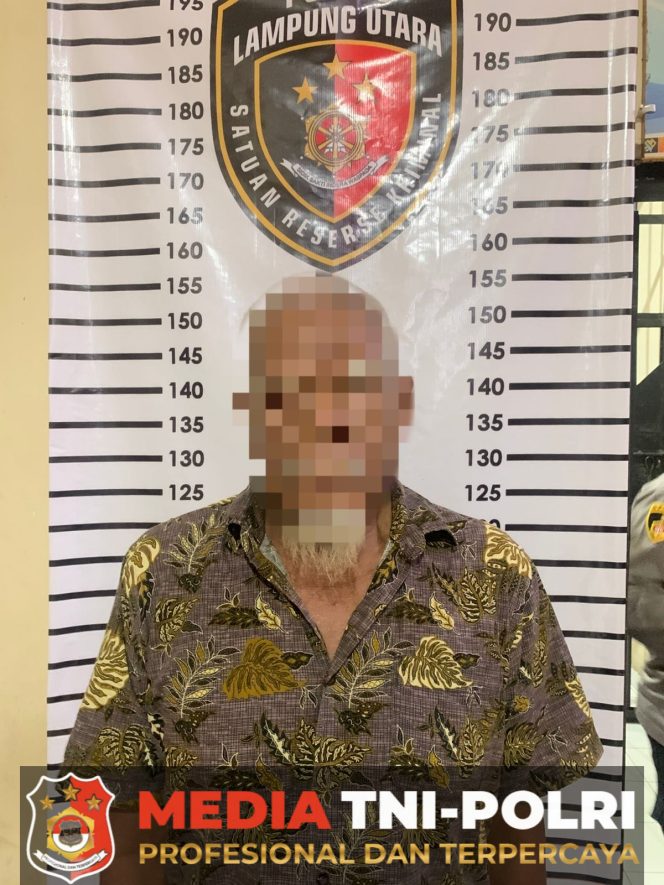 
					Sat Reskrim Polres Lampung Utara Amakan Pelaku Cabul