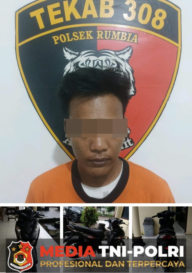 
 Polsek Rumbia Ungkap Kasus Tipu Gelap Bermodus Facebook, Dua Penadah Sepeda Motor Berhasil Diamankan