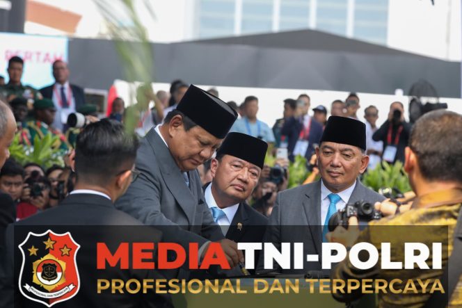 
 Presiden Prabowo Buka Pameran Alutsista Indo Defence di JIExpo Kemayoran