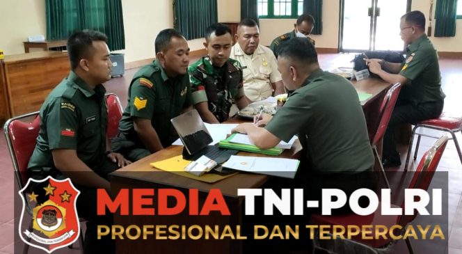 
					Kodim 1015/Sampit Terima Kunjungan dari Tim Dalwasproggar Bidang Latihan TW I dan II dari Slatad Ta 2025