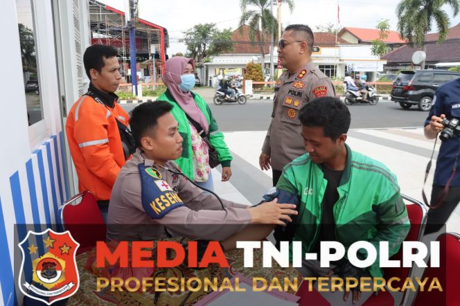 
					Polda Jateng Sediakan Layanan Cek Kesehatan Gratis untuk 4.000 Pengemudi Ojol