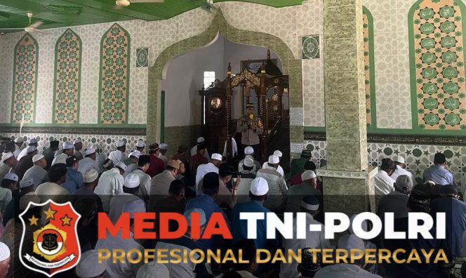 
					Polsek Mentaya Hulu Laksanakan Safari Sholat Jumat dan Doa Bersama, Dalam Rangka Memperingati Hari Bhayangkara yang Ke-79 Tahun 2025