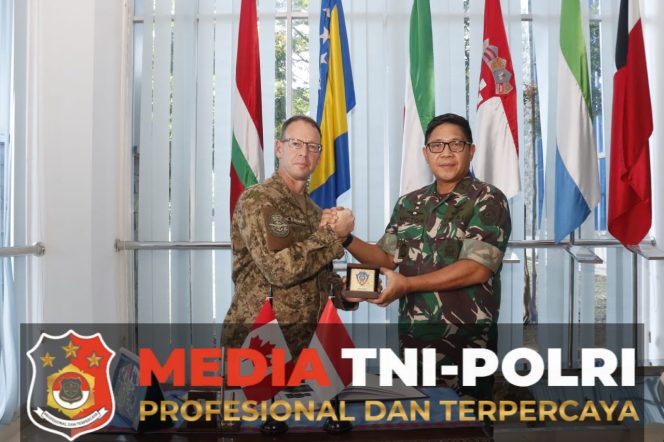 
 Penguatan Kerjasama Peacekeeping  PMPP TNI Terima Kunjungan Deputy Commander UN Command Korea Selatan dan Atase Pertahanan Kanada