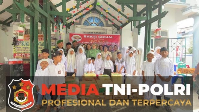 
					Kodam I/BB Gelar Baksos dan Baktikes serentak di 80 Panti Asuhan Sambut HUT ke-75