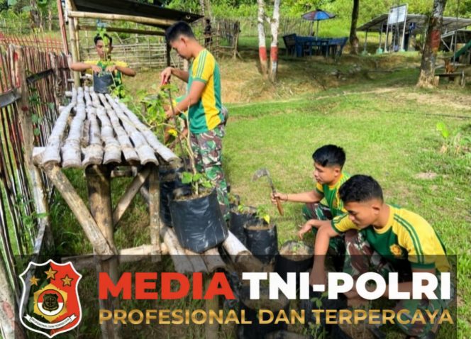 
					Satgas Pamtas Yonarmed 11 Kostrad Wujudkan Kemandirian Pangan di Lumbis Hulu, Nunukan