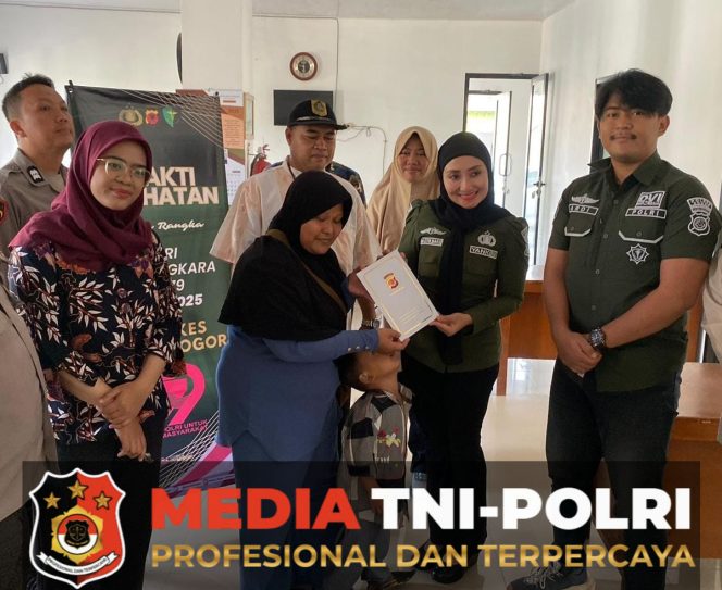 
					Polres Bogor Gelar Bhakti Kesehatan dan Bantuan Sosial untuk Disabilitas dalam Rangka HUT Bhayangkara ke-79