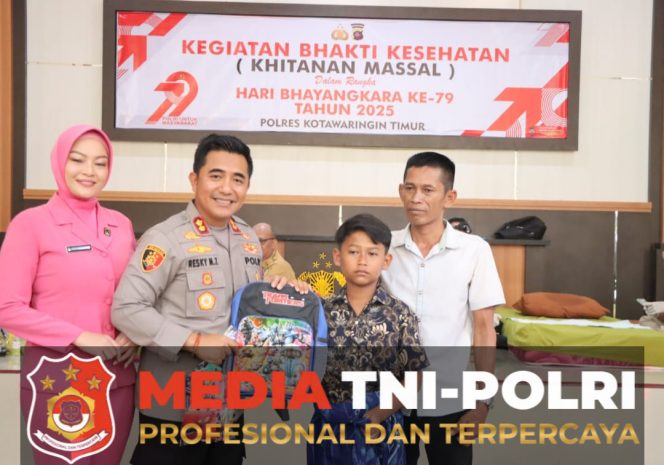 
					Polres Kotim Laksanakan Kegiatan Bakti Kesehatan untuk Masyarakat Dalam rlRangka Memperingati Hari Bhayangkara ke-79