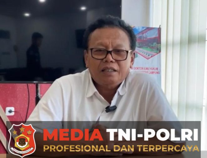 
					Guru Besar FH Unila Independensi Peradilan Militer Kunci Penegakan Keadilan Kasus Penembakan Polisi di Way Kanan