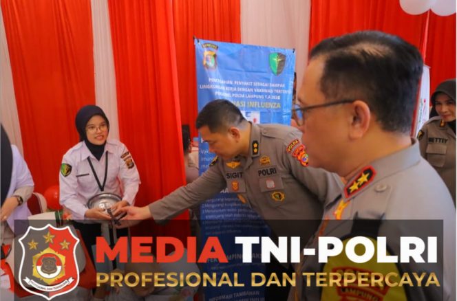
 Polda Lampung Gelar Bakti Kesehatan Dalam Rangka Hut Bhayangkara ke 79