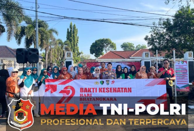 
					Polres Lampung Tengah Gelar Bakti Kesehatan Dalam Rangka Menyambut Hari Bhayangkara ke-79