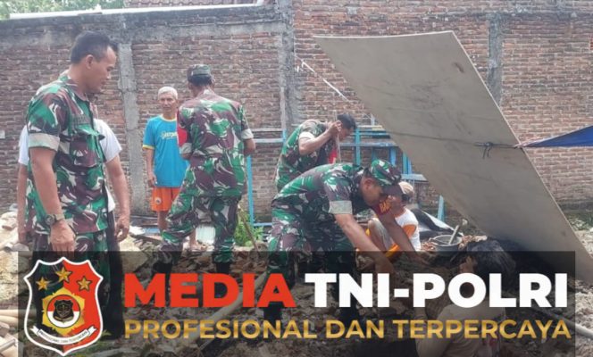 
 Babinsa Bangun Rumah, Wujud Nyata Kebersamaan