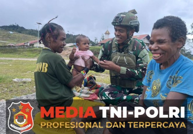 
 Langkah Kemanusiaan di Tanah Kabut Prajurit TNI Mengetuk Pintu Honai, Menyembuhkan Luka Rakyat