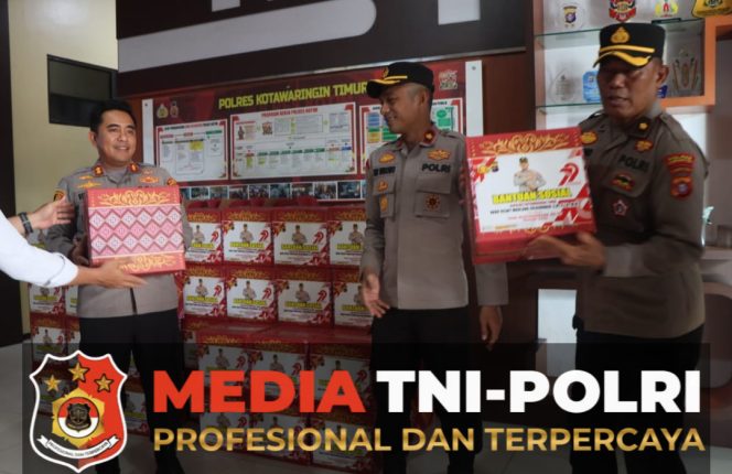 
 Polres Kotim Melepas Pendistribusian Sembako untuk Bakti Sosial dalam Rangka Hari Bhayangkara Ke-79