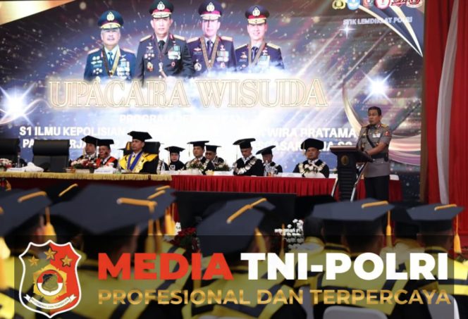 
 Sestama BNN Hadiri Dies Natalis ke-79 dan Wisuda Stik Lemdiklat Polri 2025