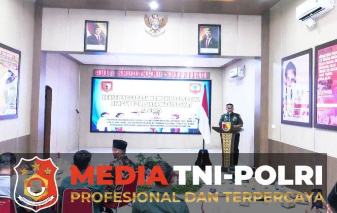 
 Komsos Dengan Komponen Masyarakat Wujudkan Ketahanan Nasional Melalui Sinergi Dan Komunikasi