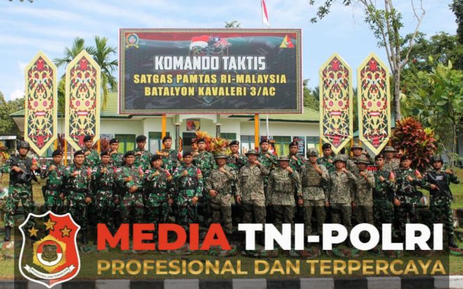 
					Pererat Sinergi, Komandan Batalyon 13 Rejimen Askar Melayu Diraja (RAMD( Laksanakan Kunjungan Kerja Ke Kotis Nanga Badau Yonkav 3/AC